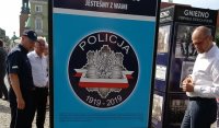 logo 100 rocznicy powstania policji