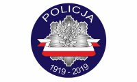logo 100 rocznicy powstania Policji