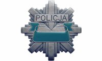 logo policji w formie odznaki policyjnej