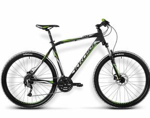 rower czarno - zielony KROSS