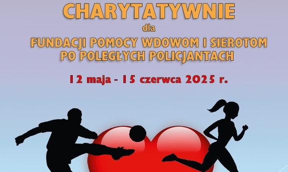 Plakat z sercem w środku.